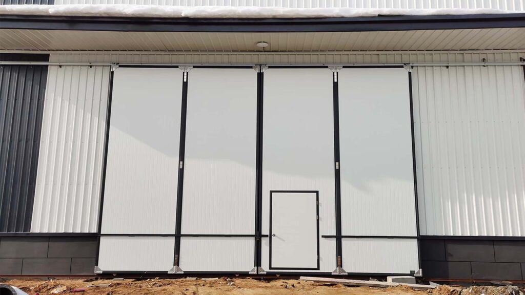 Factory sliding door 