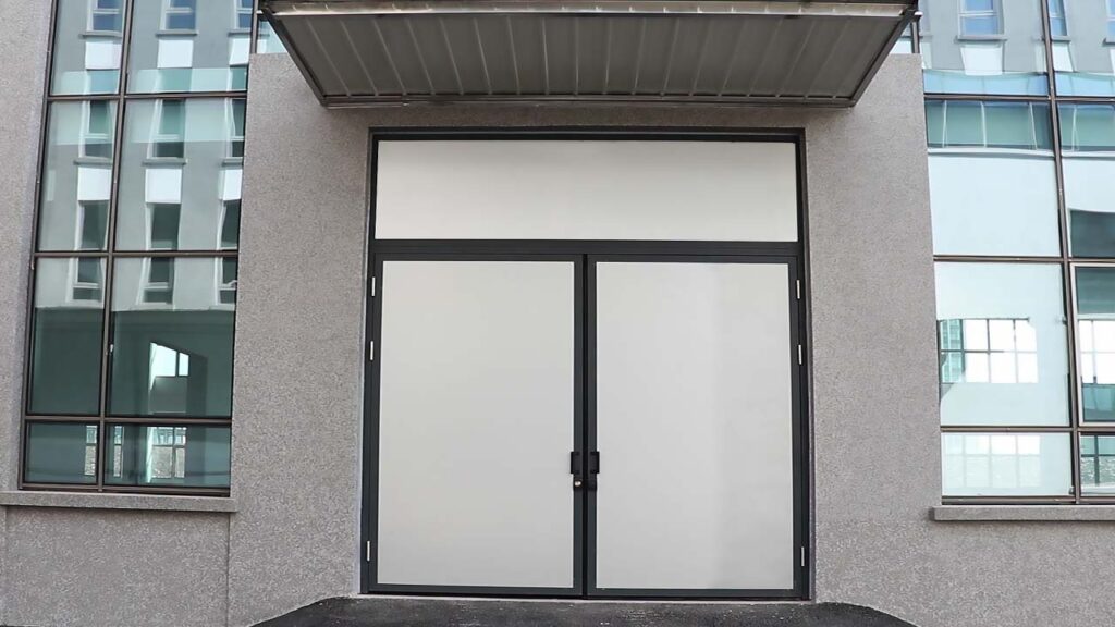 Factory swing door 