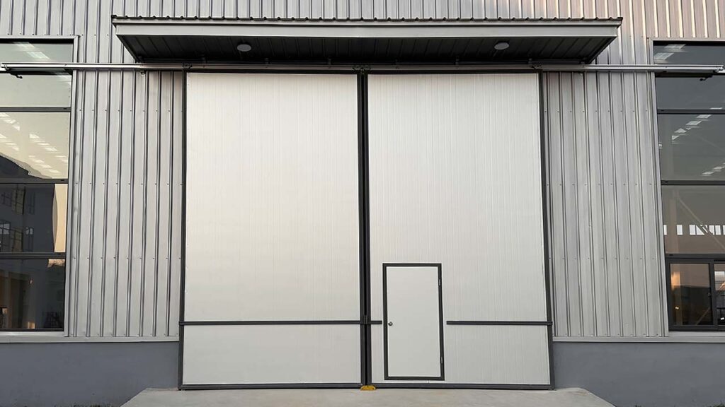 warehouse sliding door