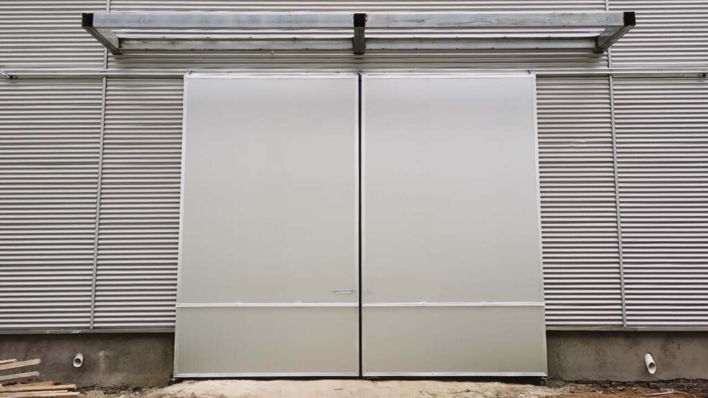 steel structure engineering door